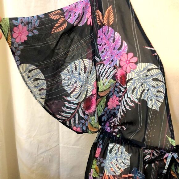 Baku swim tropical leaves cover up size M - Picture 4 of 8